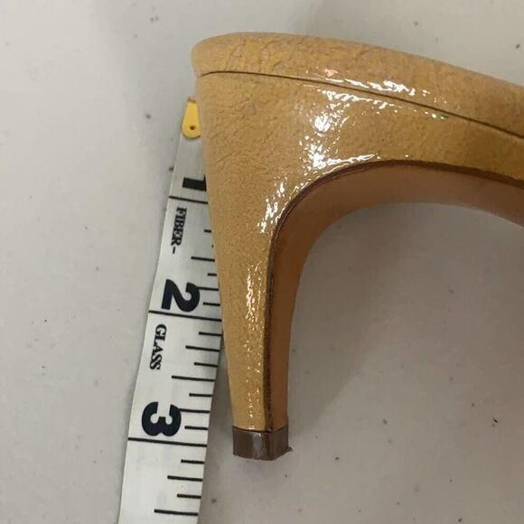 ELIE TAHARI OPEN TOE LEATHER SANDALS SIZE 9.5 - Picture 7 of 7